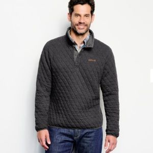 Men’s Orvis Outdoor Quilted Snap Sweatshirt